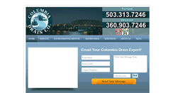 Desktop Screenshot of columbiadrain.com